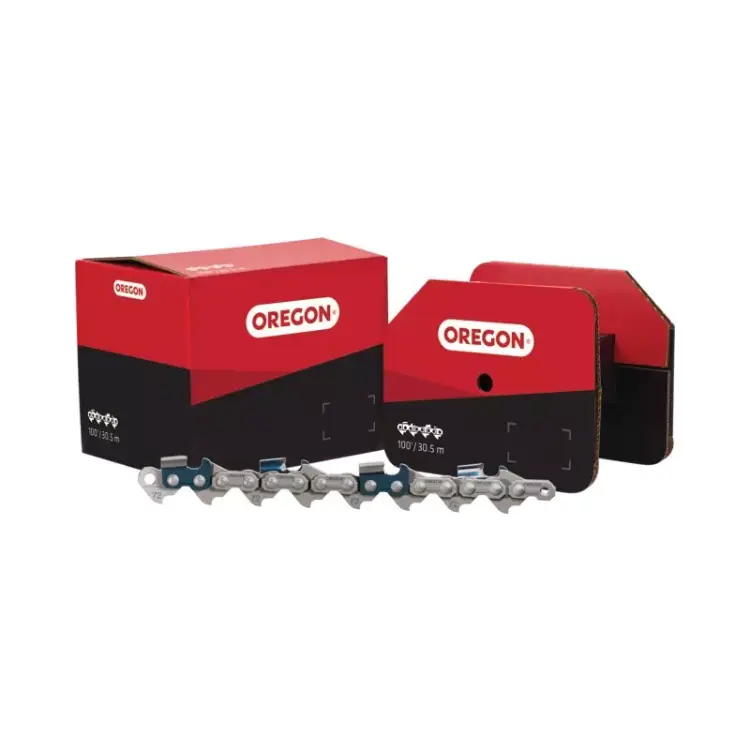 CHAINE TRONCONNEUSE 72DPX 3/8"/1,3 DEMI-RONDE ROULEAU 100 PIEDS OREGON 72DPX100R