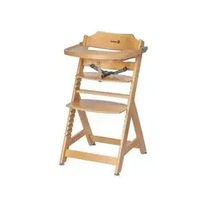 Chaise Haute Sécurisée Toto Naturel - Neuf Outlet