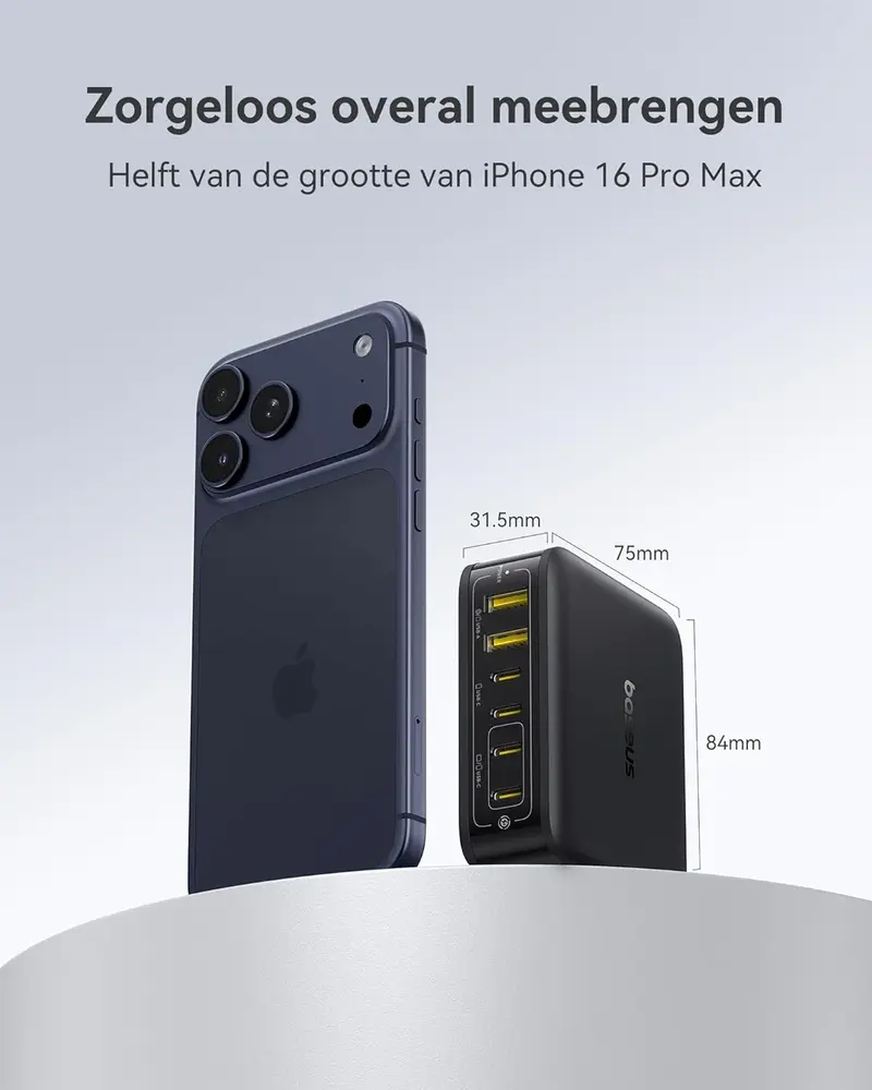 Chargeur USB C Baseus 120W GaN PD PPS - Neuf Outlet