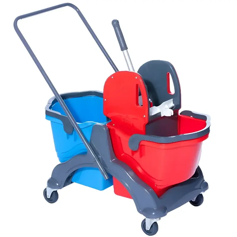 Chariot double Floorstar DOFA20DB 17l avec timon BASIC