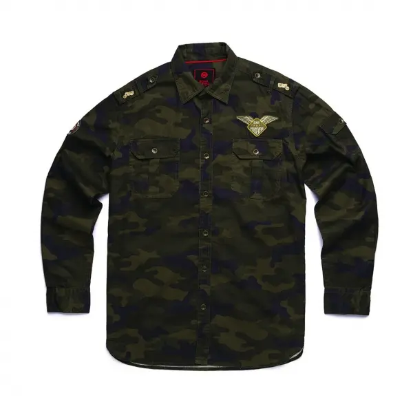 CHEMISE ROYAL ENFIELD MILITAIRE OLIVE
