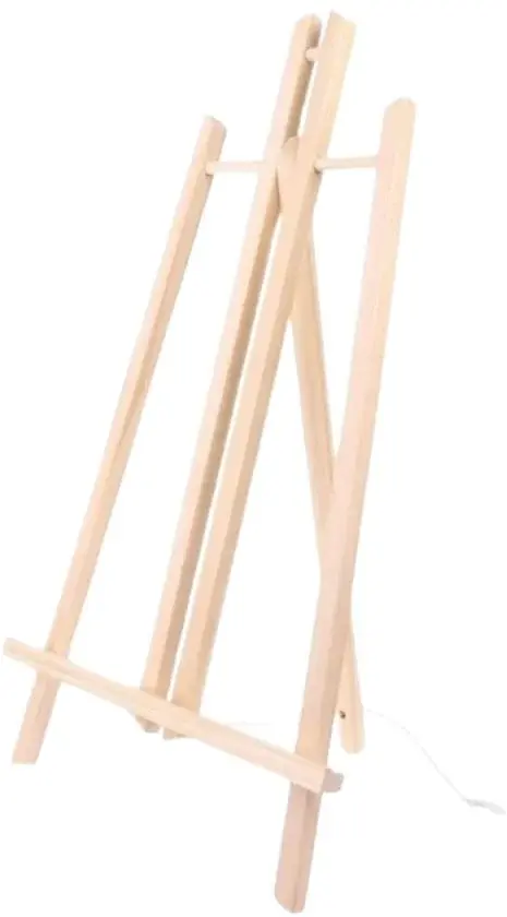 Chevalet de peinture trépied en bois - Nouveau Outlet