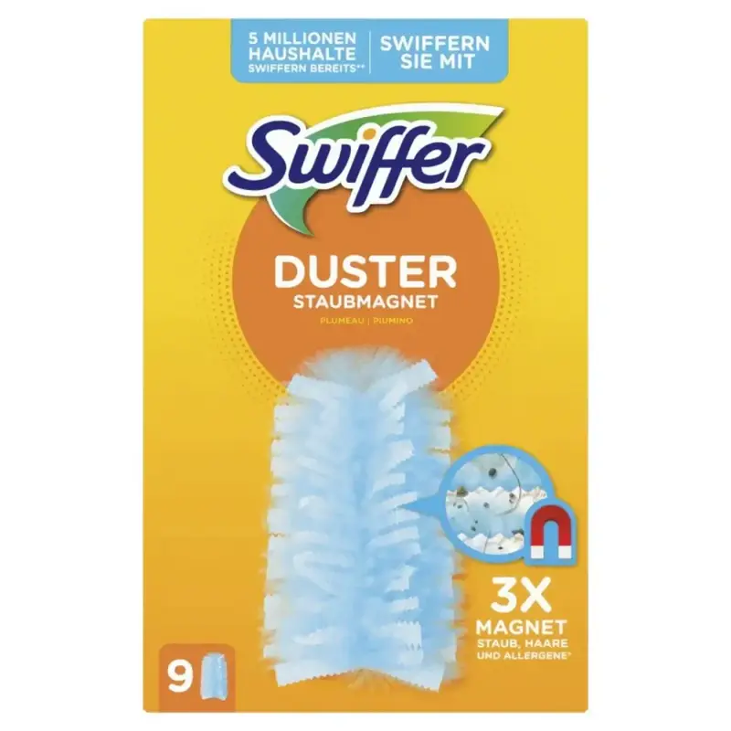 Chiffons attrape-poussière SWIFFER Duster pack de 9