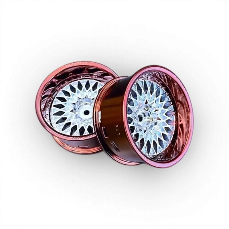 Chrome bronze Cercle + GranSeeker Centre disque Chrome (2 pièces)