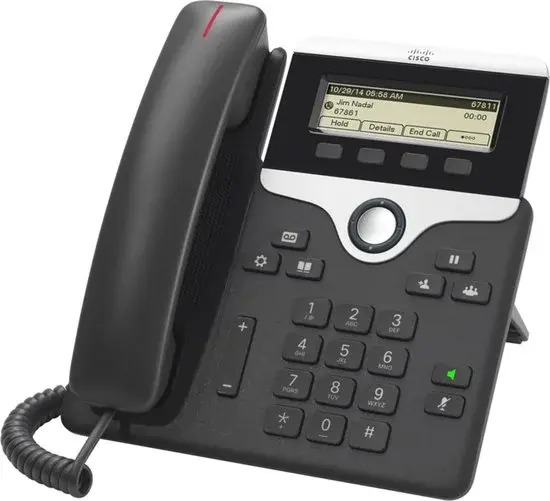 Cisco IP Phone 7811 Téléphone VoIP Noir Argent - Nouveau Outlet