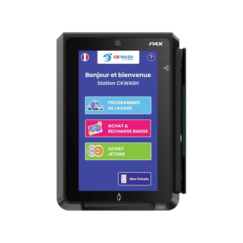 CK Square Terminal Bancaire Pax IM30 sans Contact