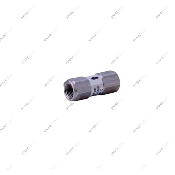 Clapet anti-retour HP inox FF1/4" (VITON), P.A.