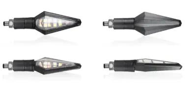 CLIGNOTANTS LED TEASER NOIR/FUME