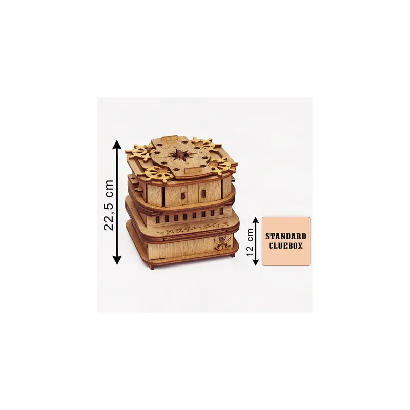Cluebox Megabox Le Coffre de Davy Jones - Escape Room Neuf