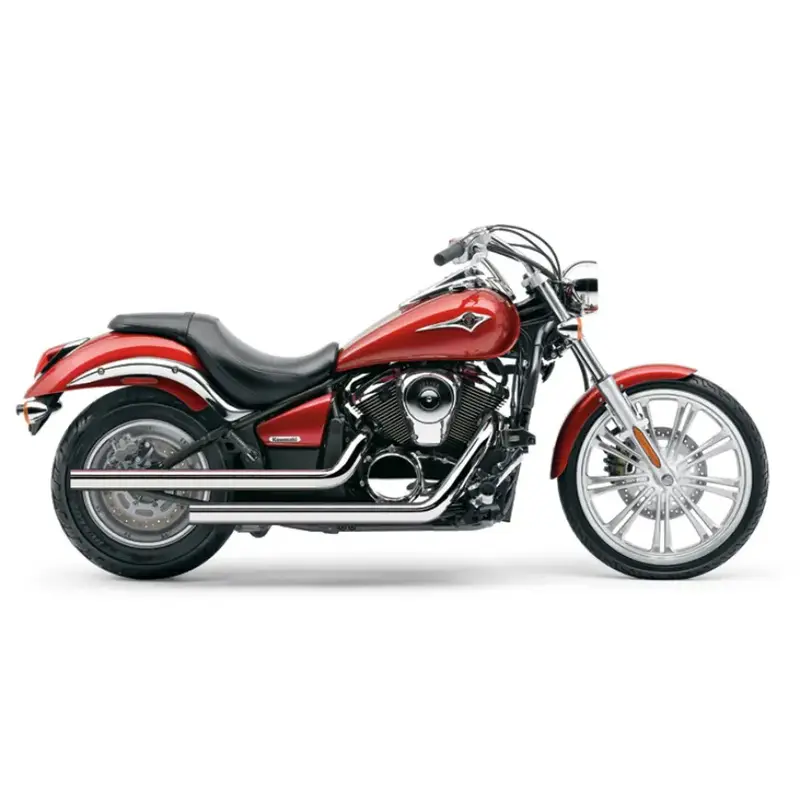 Cobra Echappement chromé Dragsters pour Kawasaki