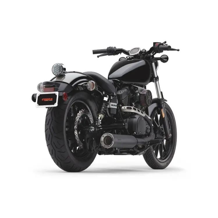 Cobra Silencieux 4" Bolt Black Slip-On pour Yamaha