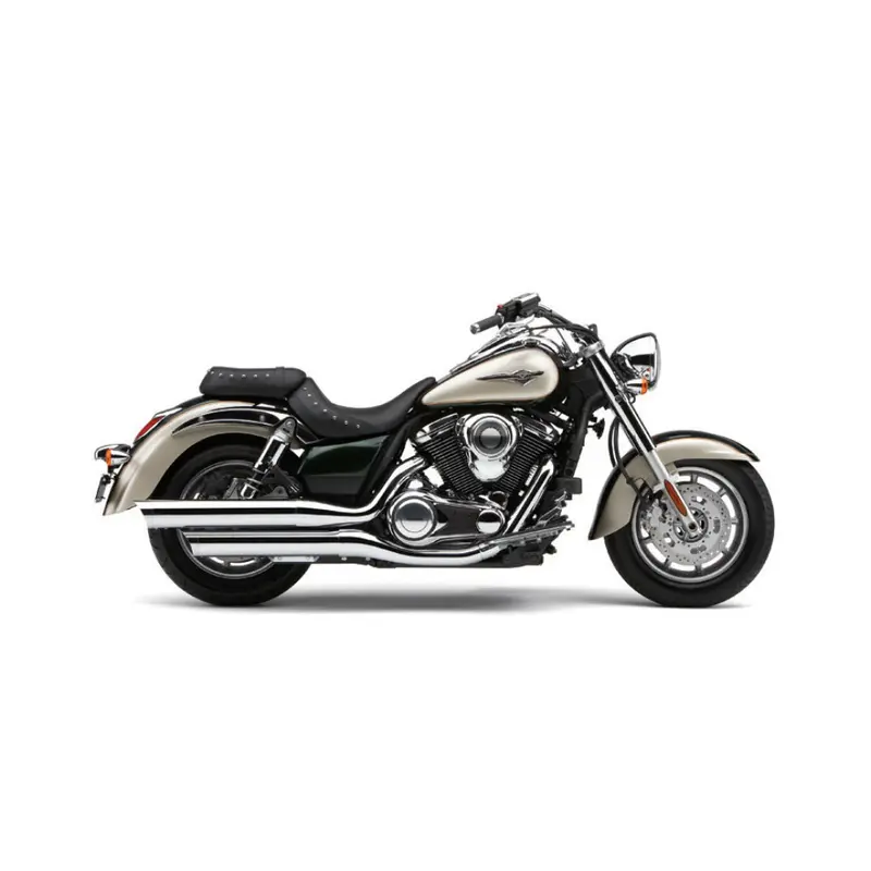 Cobra Silencieux chromé à embout festonné de 4" pour Kawasaki
