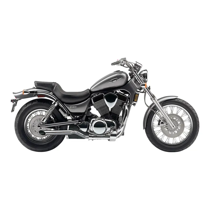 Cobra Silencieux double Side Slashcut Chrome Slip-On pour Suzuki