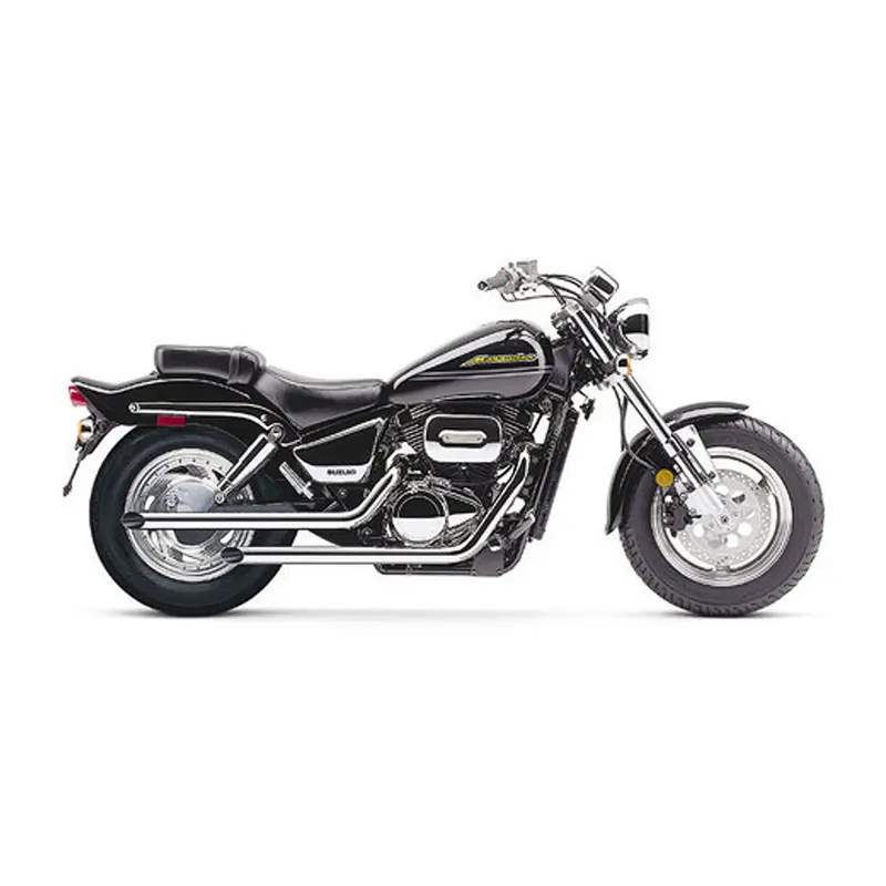 Cobra Silencieux Drag Pipe Chrome Slip-On pour Suzuki