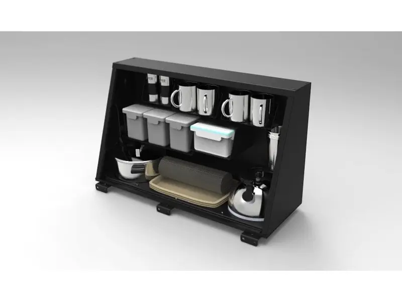 Coffre Cuisine Alu-Cab 750 mm pour Hardtop