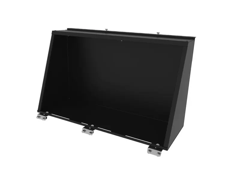 Coffre Latéral Alu-Cab 750mm Noir pour Hardtop 4x4