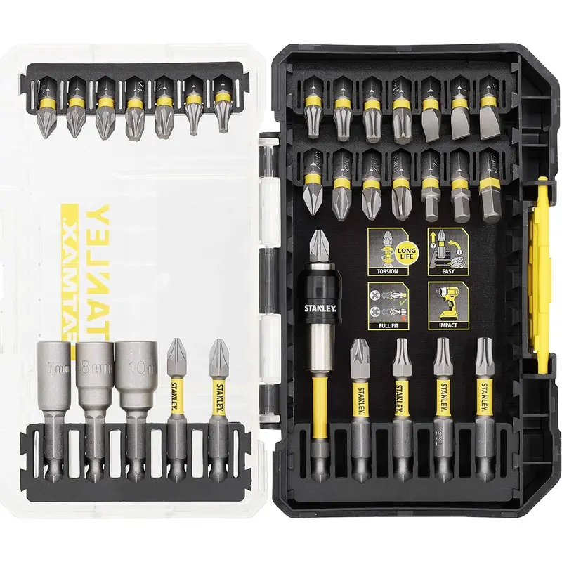 Coffret 32 embouts de vissage Stanley STA88557-XJ