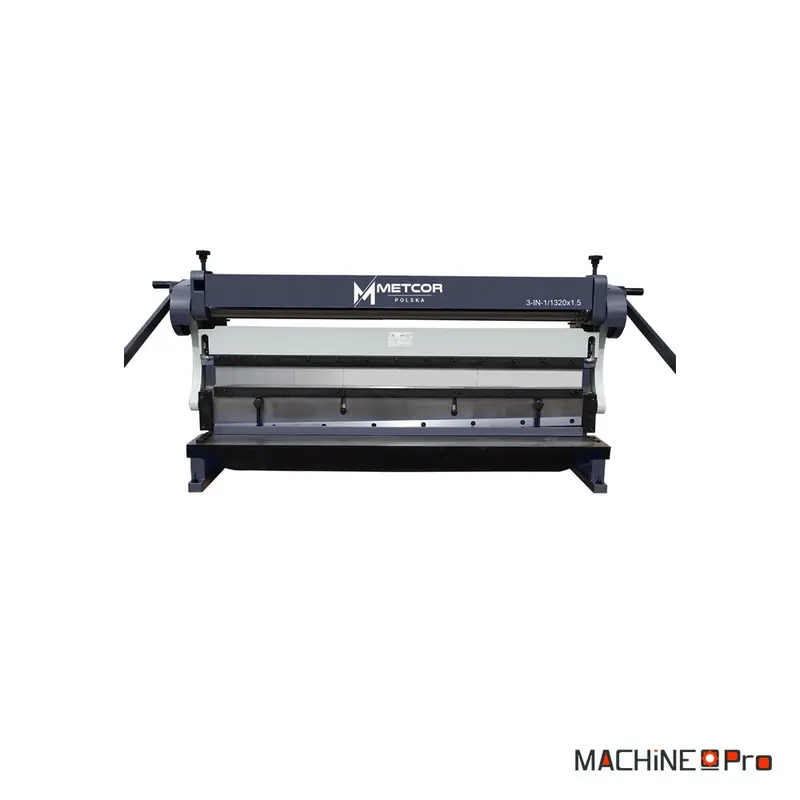 Combiné 3 en 1 cisaille plieuse rouleuse METCOR 3IN1 1320x1,5