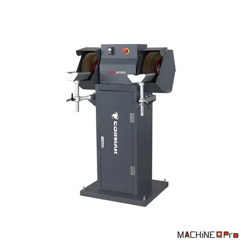 Combiné touret meule/brosse 400V CORMAK BMS2080