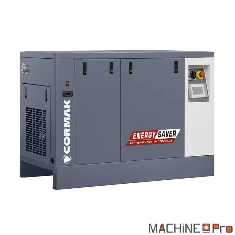 Compresseur à vis LUFT 1000 VSDPM COMPACT CORMAK + Sécheur d'air N10S intégré - Gamme Energy Saver