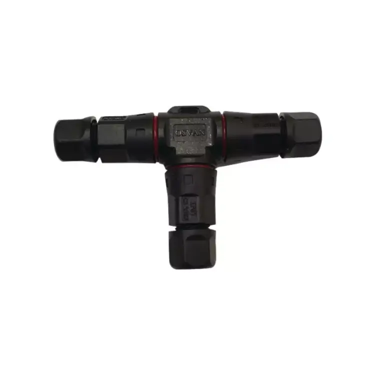 CONNECTEUR ETANCHE EN T POUR CABLE 1 MM2 DE ROBOT DE TONTE