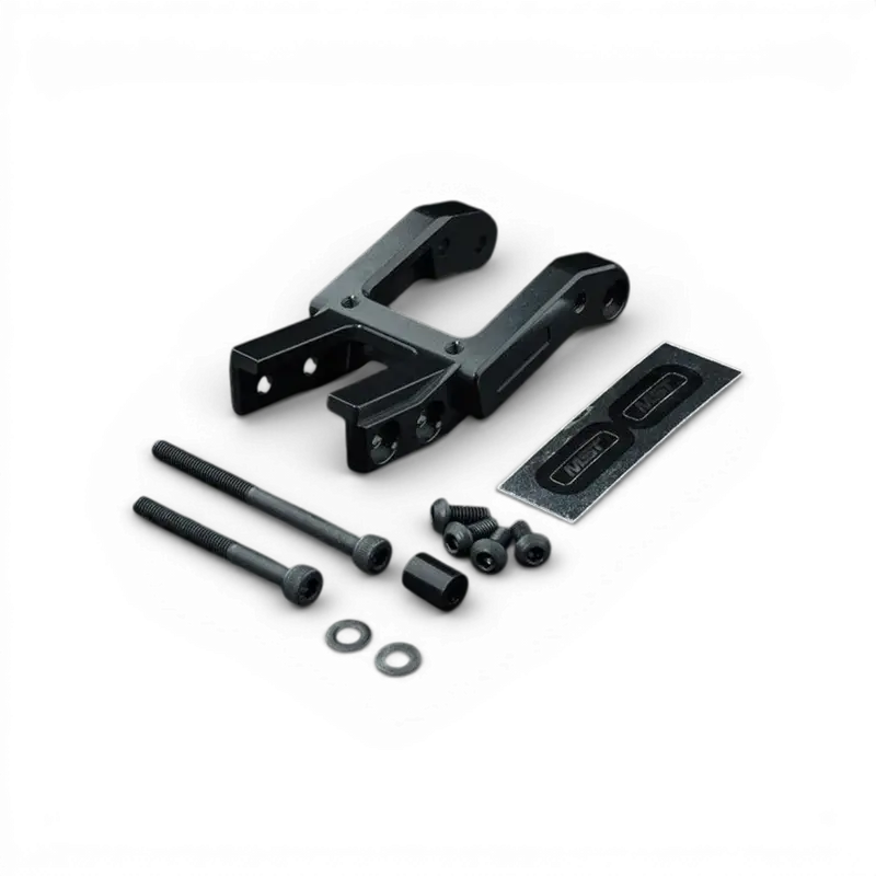 Connecteur platine supérieur intégré aluminium Noir