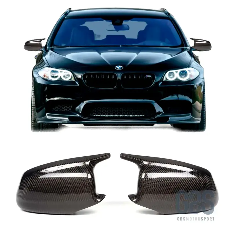 Coques de Rétroviseur en Carbone Véritable Look M Performance pour BMW Série 5 F10 & F11 (Phase 1)