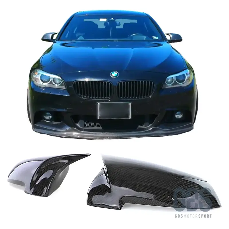 Coques de Rétroviseur en Carbone Véritable Look M Performance pour BMW Série 5 F10 & F11 (Phase 2 LCI)