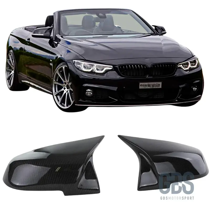 Coques de rétroviseur Vrai Carbone Look M4 F82 pour BMW F32 F33 F36 M Performance