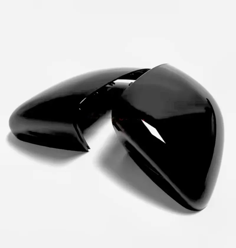 Coques de rétroviseurs noires brillantes Mercedes Classe A W177 (2018 - 2025)