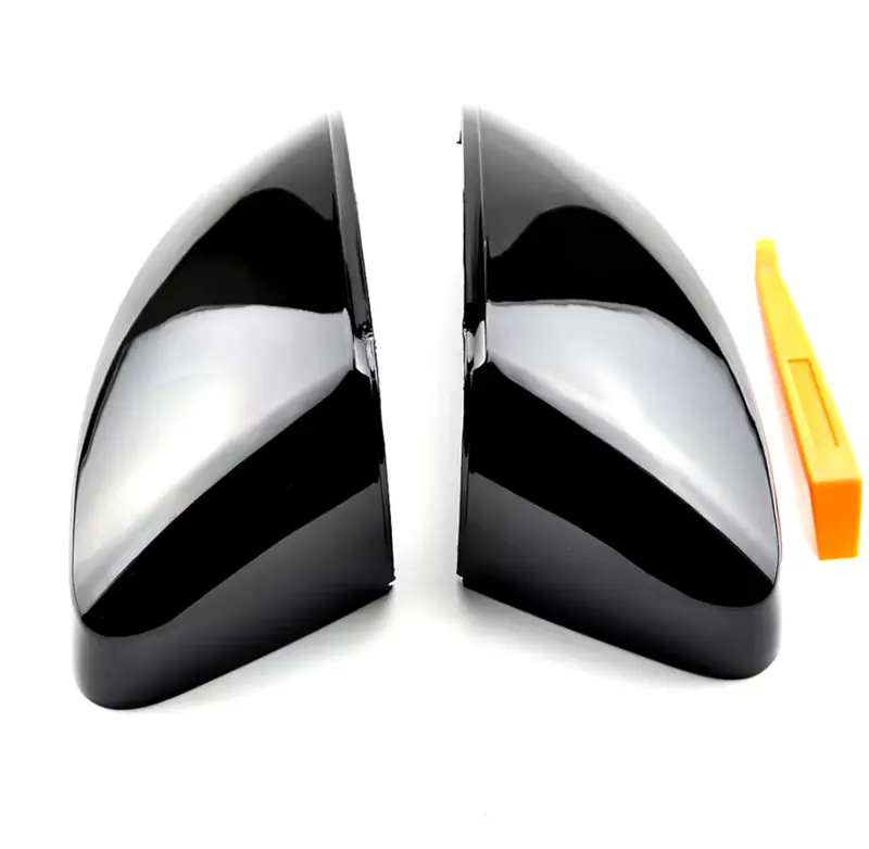 Coques de rétroviseurs noires brillantes pour AUDI A3, S3 et RS3 8V (2012 - 2020)
