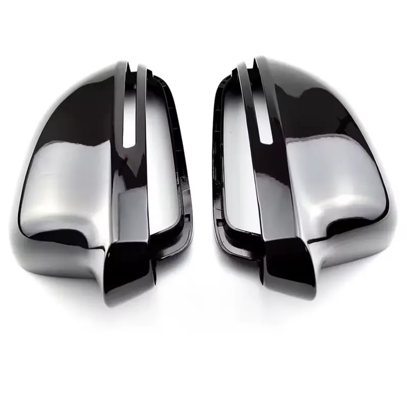Coques de rétroviseurs noires brillantes pour Audi A4 B8 (2011 - 2016)
