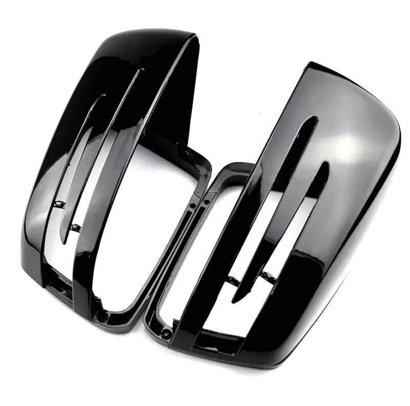 Coques de rétroviseurs noires brillantes pour Mercedes Classe B W246 (2012 - 2018)