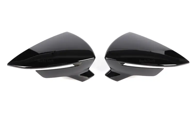 Coques de rétroviseurs noires brillantes Seat Ibiza 5 6F (2017 - 2023)