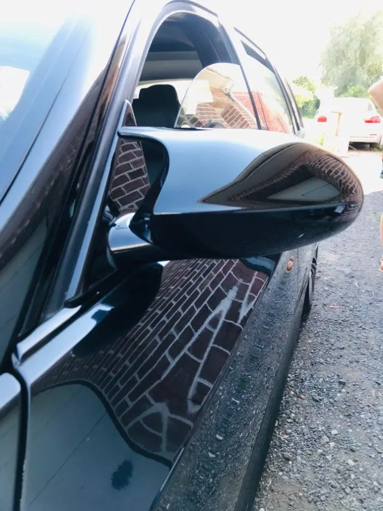 Coques de rétroviseurs type M Performance Noir Brillant pour BMW Série 3 E90 et E92 LCI
