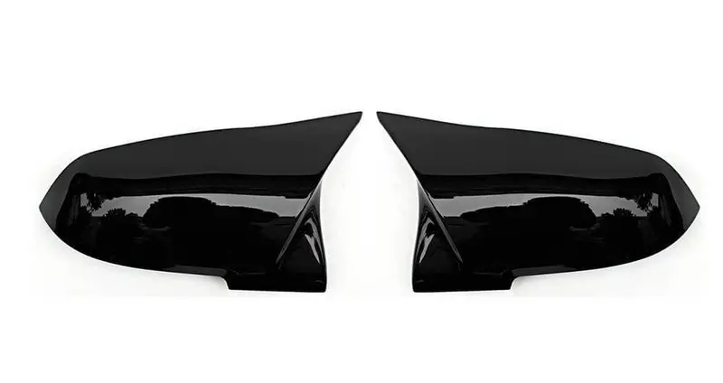 Coques de rétroviseurs type M Performance noires brillantes pour BMW X1 E84 (2009 - 2015)