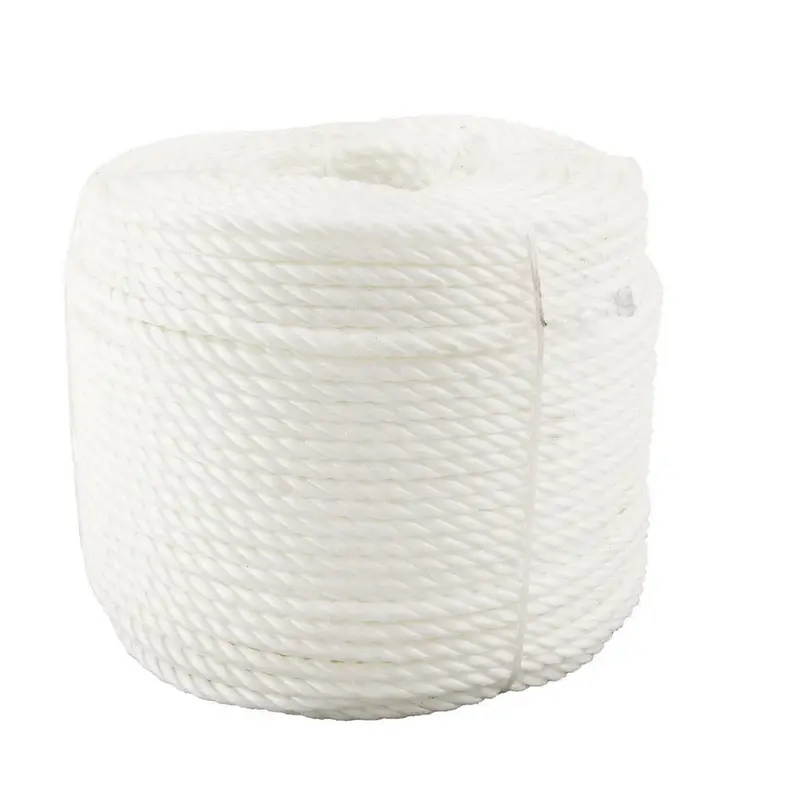 Corde PP tressée 5-6mm 480mtr Blanc - Nouveau Outlet