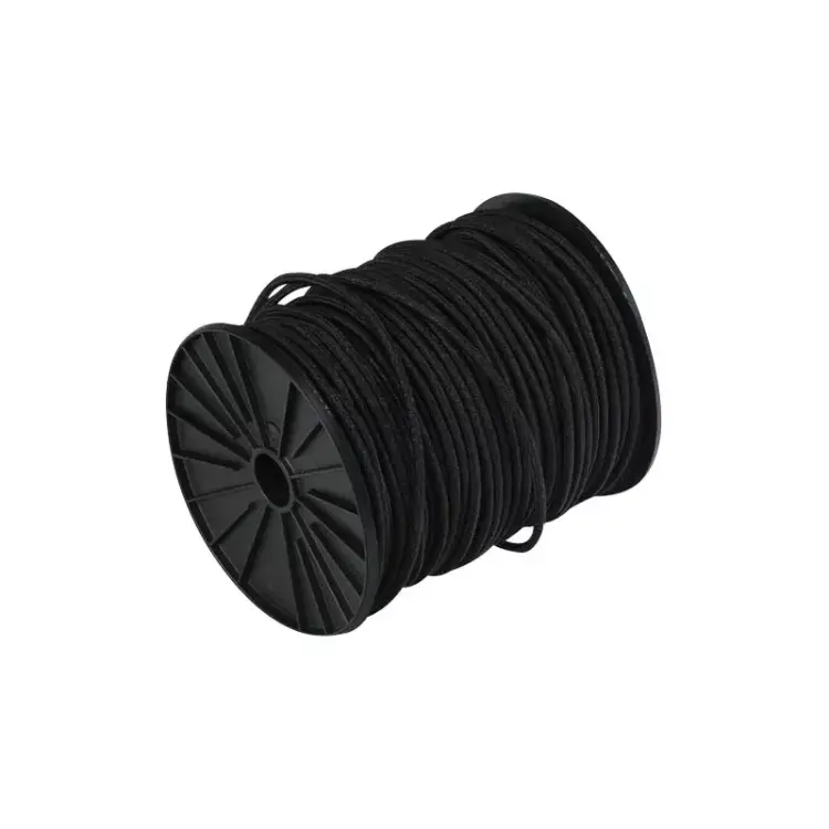 CORDE TENDEUR SANDOW 8MM NOIR BOBINE 100M