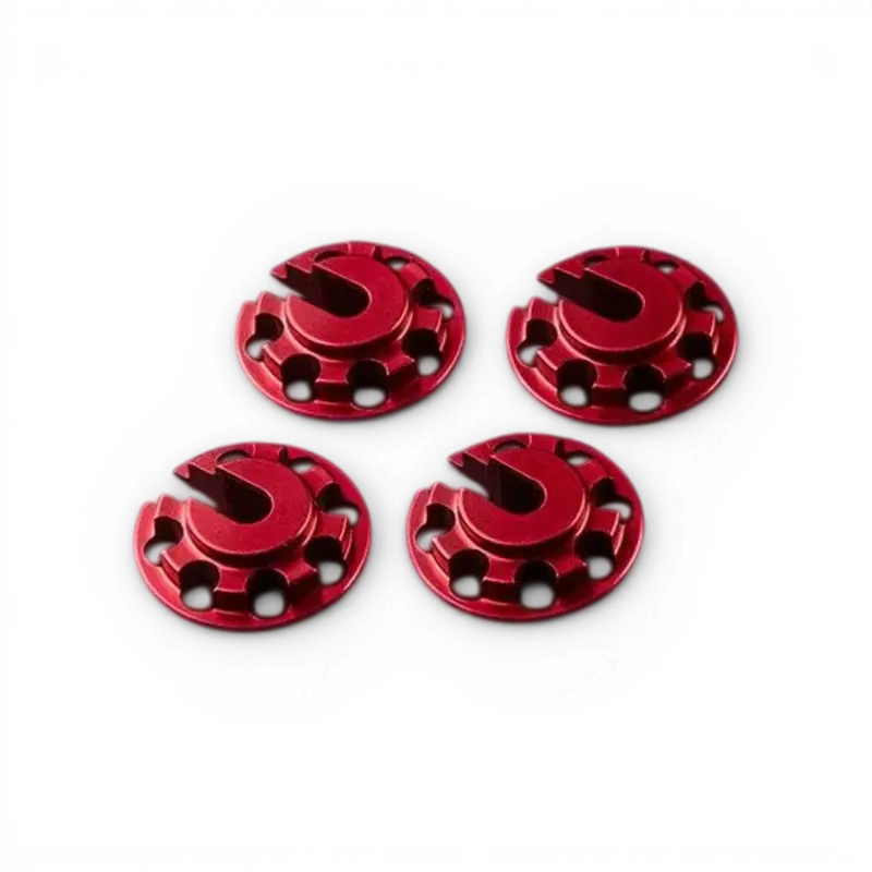 Coupelles amortisseur Rouges