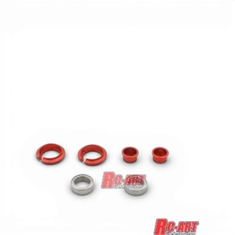 Coupelles amortisseurs sur roulement +0mm Pro Gress Rouge