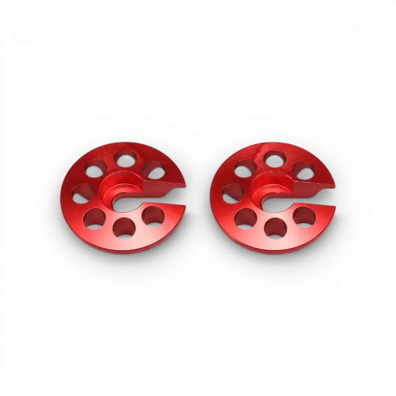 Coupelles ressorts arrière Bigbore Rouges