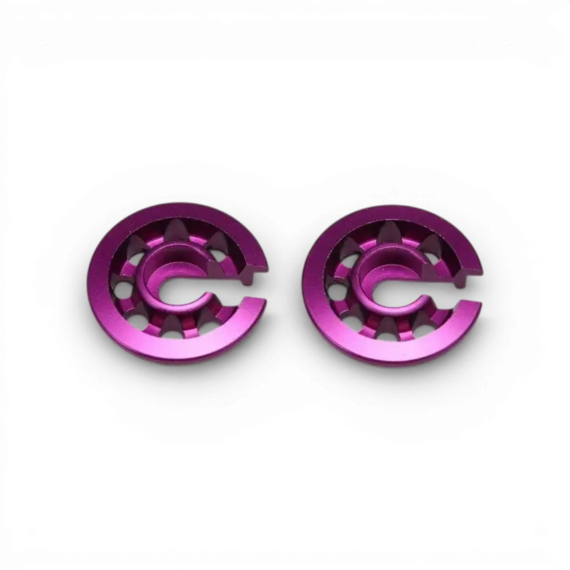 Coupelles ressorts Avant Bigbore Violettes