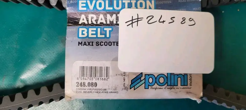 Courroie Transmission Polini Kevlar Piaggio X9 Aprilia 400 500 gilera (#24589)