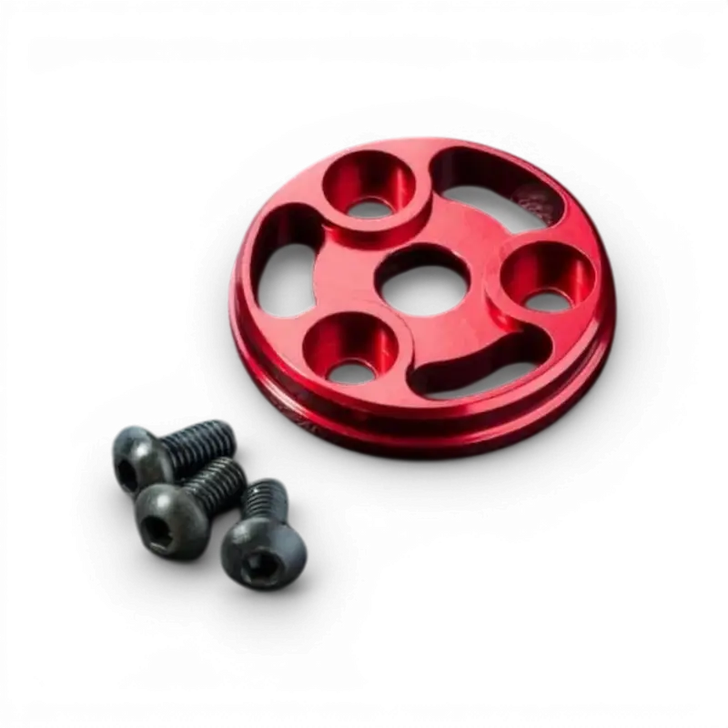 Couvercle couronne aluminium Rouge RMX/RRX 2.0 - 2.5