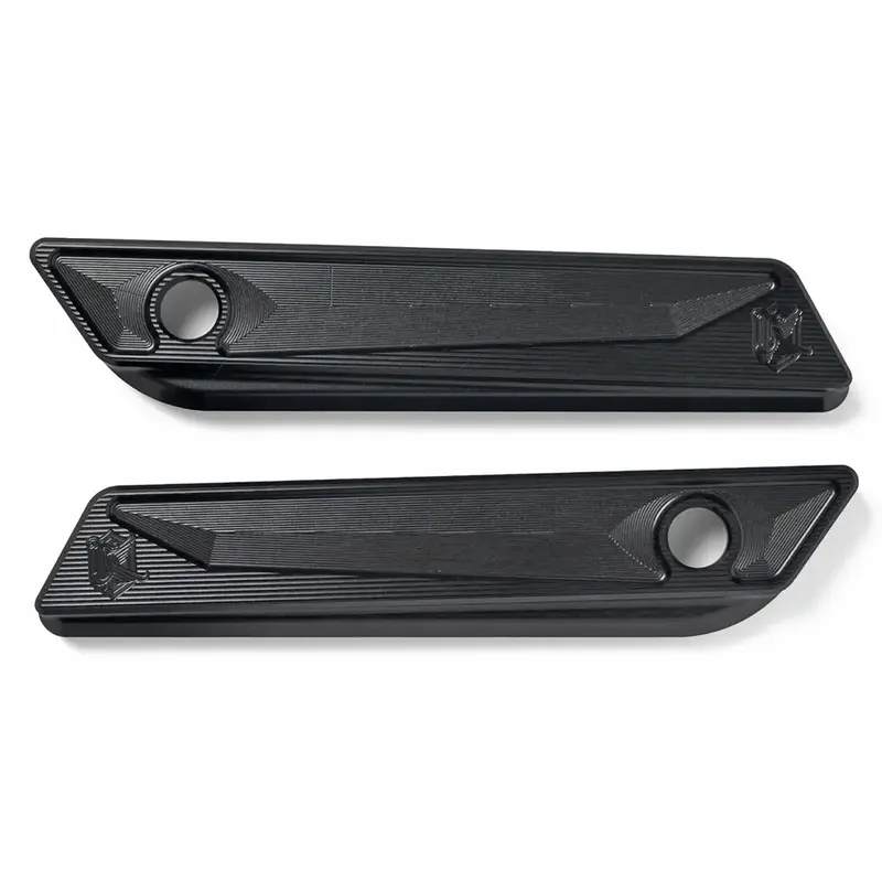 Couvercles de loquet de sacoche Ken's Factory pour Harley