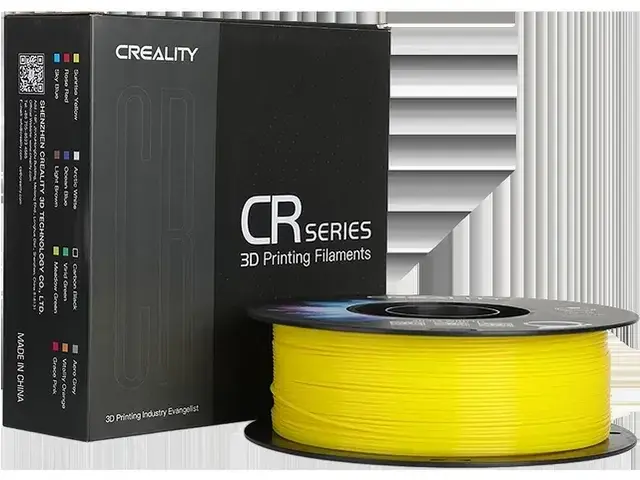 Creality PETG Filament pour Imprimante 3D 1.75mm Jaune - Nouveau Outlet