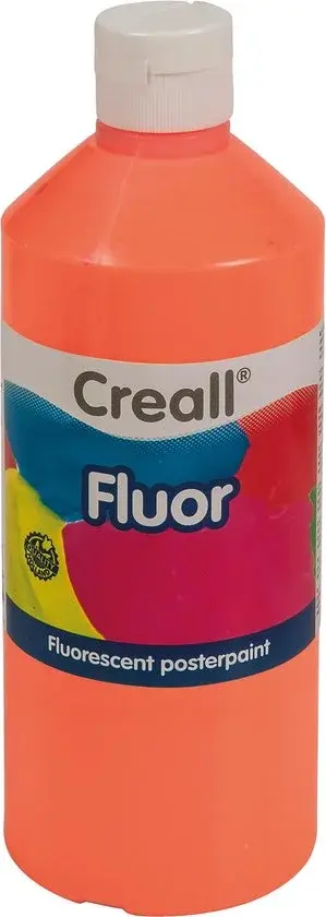Creall Gouache Fluo Orange 500ml - Nouveau Outlet