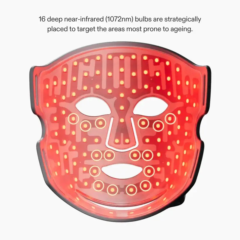 Currentbody Skin LED Red Light Therapy Face Mask Series 2 - Gebruikt