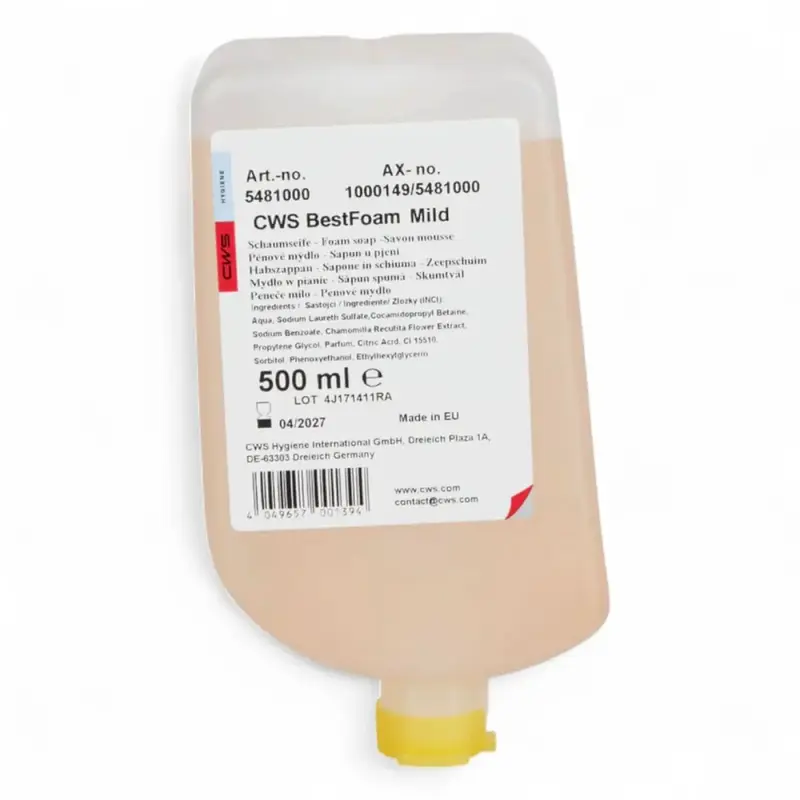 CWS BestFoam Mild 5481000| Savon mousse 500 ml