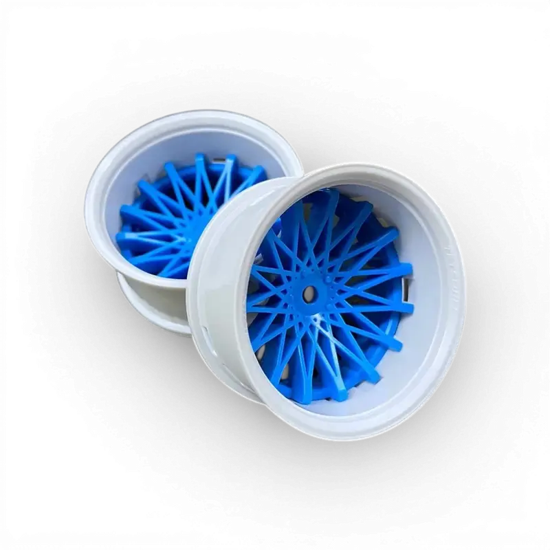 DAHLIA blanc/bleu set